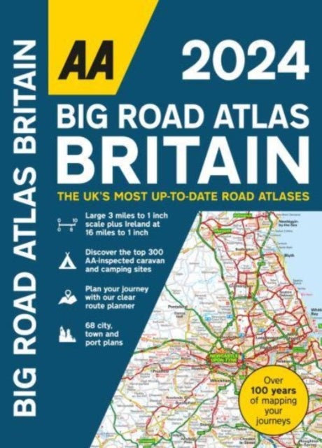 Bilde av Big Road Atlas Britain 2024