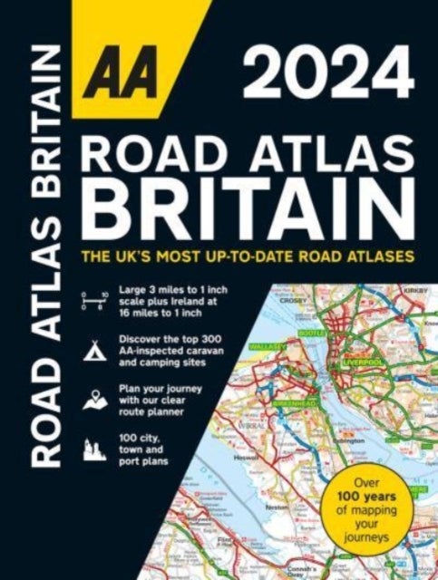 Bilde av Aa Road Atlas Britain 2024