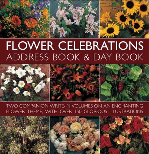 Flower Celebrations Address Book and Day Book Set