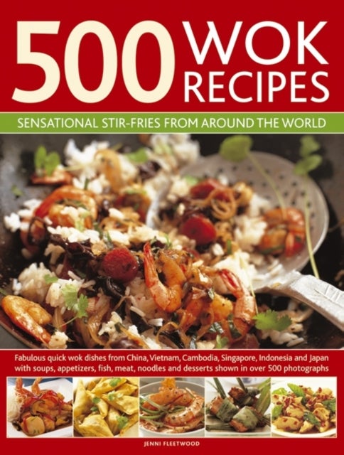 Bilde av 500 Wok Recipes Av Jenni Fleetwood