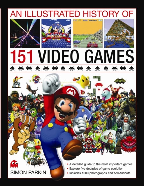 Bilde av Illustrated History Of 151 Videogames Av Simon Parkin