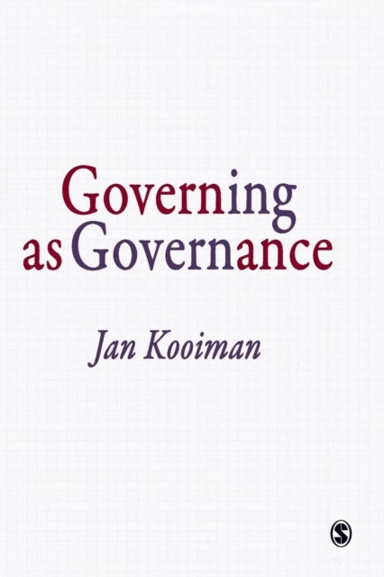 Bilde av Governing As Governance Av Jan Kooiman