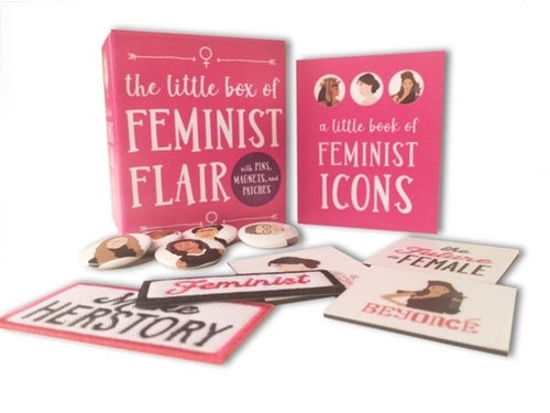 The Little Box of Feminist Flair - With Pins, Patches, & Magnets