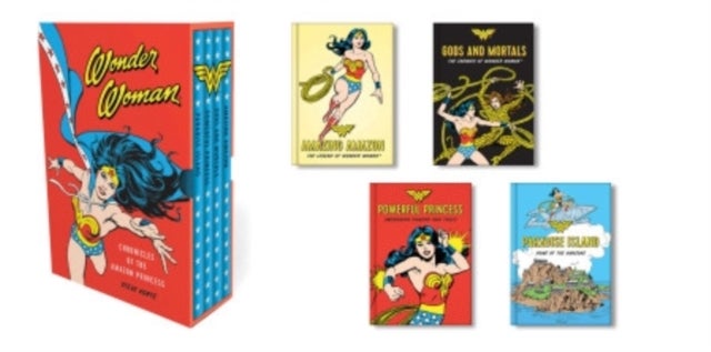 Wonder Woman: Chronicles of the Amazon Princess - (4 hardcover, illustrated books)