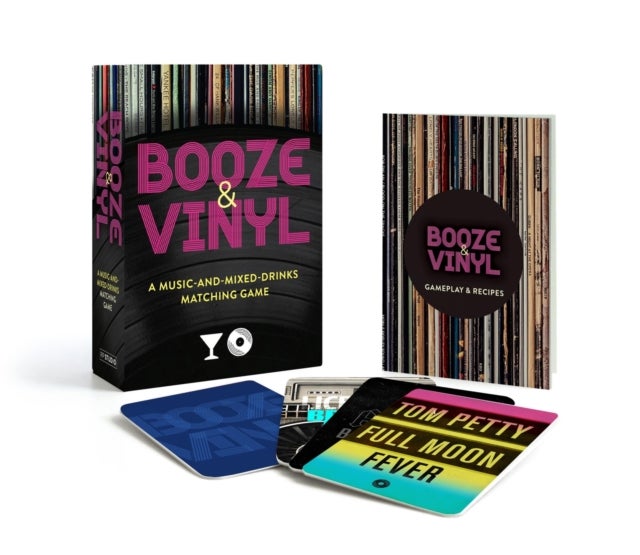 Bilde av Booze &amp; Vinyl: A Music-and-mixed-drinks Matching Game Av Andre Darlington, Tenaya Darlington