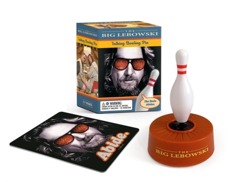 The Big Lebowski Talking Bowling Pin - The Dude Abides