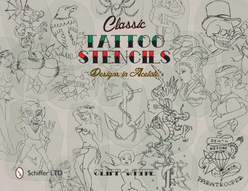 Classic Tattoo Stencils - Designs in Acetate