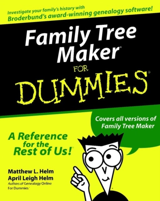 Bilde av Family Tree Maker For Dummies Av Matthew L. Helm, April Leigh Helm