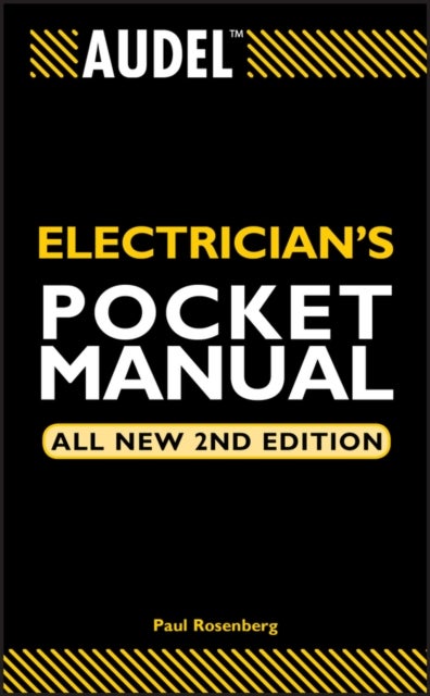 Bilde av Audel Electrician&#039;s Pocket Manual Av Paul (chicago Il Master Electrician) Rosenberg