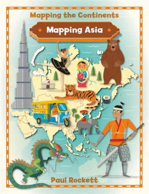 Bilde av Mapping Asia Av Paul Rockett