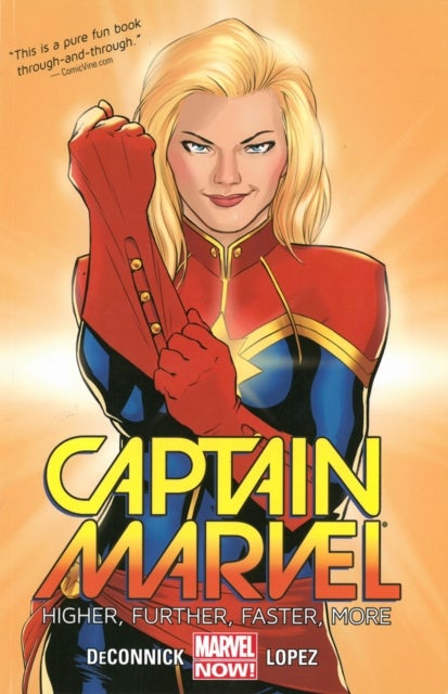 Bilde av Captain Marvel Volume 1: Higher, Further, Faster, More Av Kelly Sue Deconnick