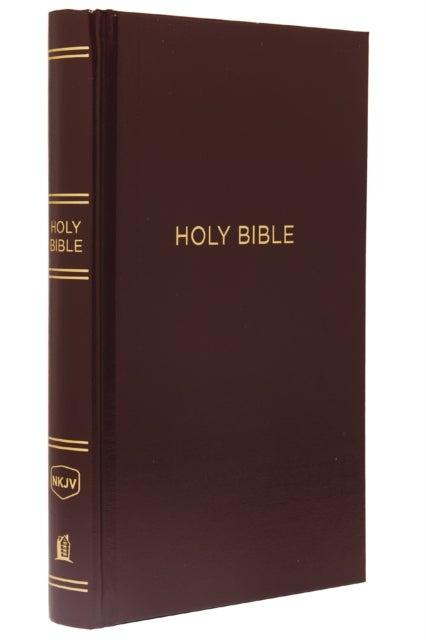 Bilde av Nkjv, Pew Bible, Hardcover, Burgundy, Red Letter, Comfort Print Av Thomas Nelson