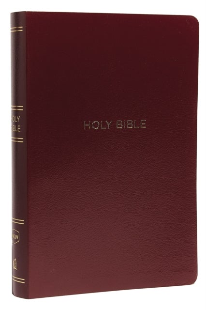 Bilde av Nkjv Holy Bible, Giant Print Center-column Reference Bible, Burgundy Leather-look, 72,000+ Cross Ref Av Thomas Nelson