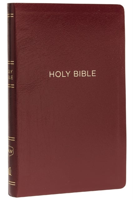NKJV, Thinline Reference Bible, Leather-Look, Burgundy, Red Letter, Comfort Print - Holy Bible, New King James Version