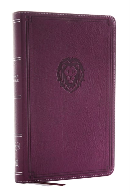 Bilde av Nkjv, Thinline Bible Youth Edition, Leathersoft, Purple, Red Letter, Comfort Print Av Thomas Nelson