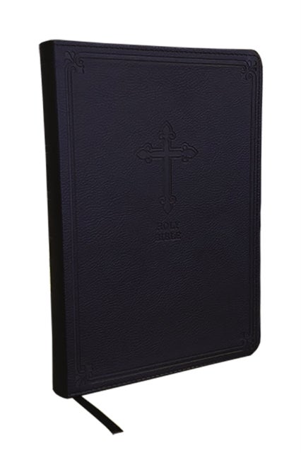 KJV Holy Bible: Value Large Print Thinline, Black Leathersoft, Red Letter, Comfort Print: King James
