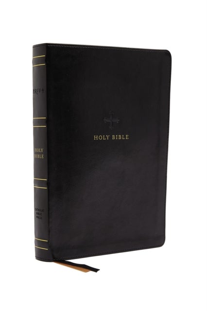NRSV, Catholic Bible, Thinline Edition, Leathersoft, Black, Comfort Print - Holy Bible