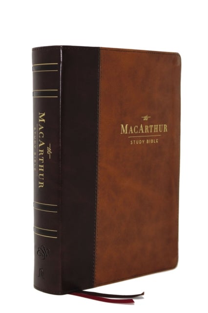 Bilde av Esv, Macarthur Study Bible, 2nd Edition, Leathersoft, Brown