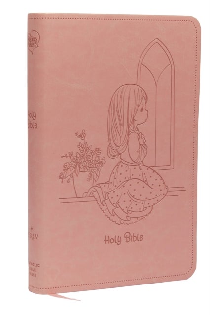 NRSVCE, Precious Moments Bible, Pink, Leathersoft, Comfort Print - Holy Bible