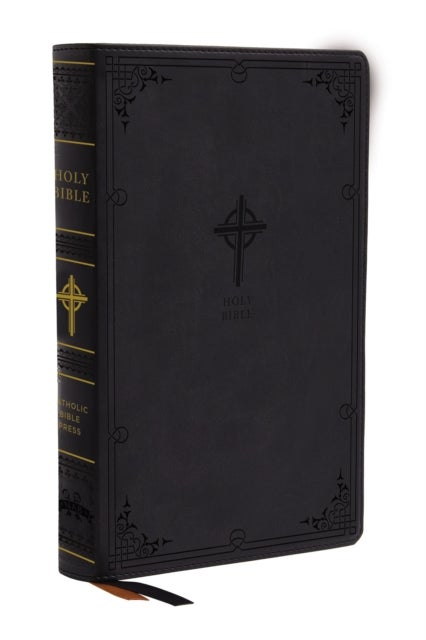 NABRE, New American Bible, Revised Edition, Catholic Bible, Large Print Edition, Leathersoft, Black, - Holy Bible