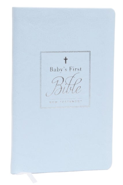 Bilde av Kjv, Baby&#039;s First New Testament, Leathersoft, Blue, Red Letter, Comfort Print Av Thomas Nelson