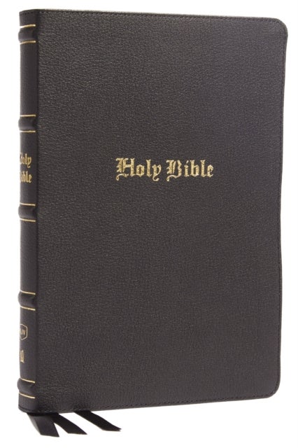 Bilde av Kjv, Thinline Bible, Large Print, Genuine Leather, Black, Red Letter, Comfort Print Av Thomas Nelson