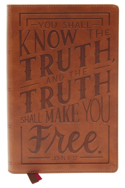 Bilde av Nkjv, Personal Size Large Print End-of-verse Reference Bible, Verse Art Cover Collection, Leathersof Av Thomas Nelson