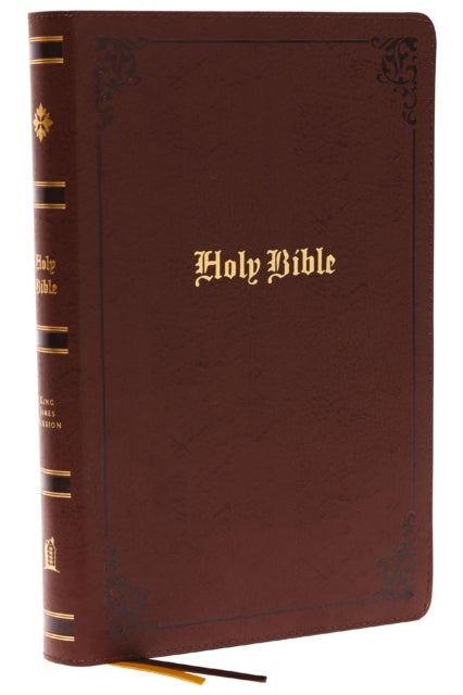 KJV Holy Bible Large Print Center-Column Reference Bible, Brown Bonded Leather, 53,000 Cross Referen - Holy Bible, King James Version