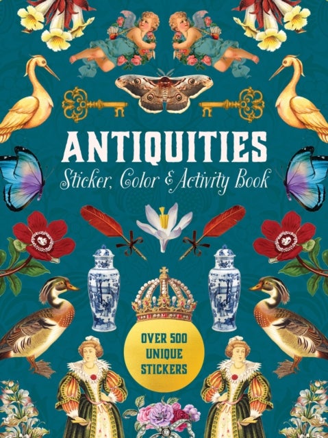 Antiquities Sticker, Color & Activity Book - Over 500 Unique Stickers