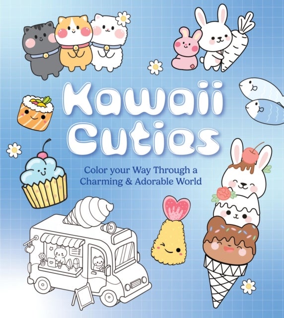 Kawaii Cuties - Color Your Way Through a Charming and Adorable World