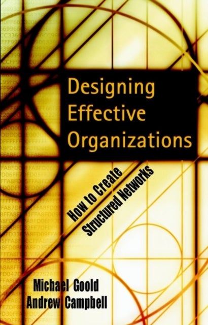 Designing Effective Organizations - How to Create Structured Networks
