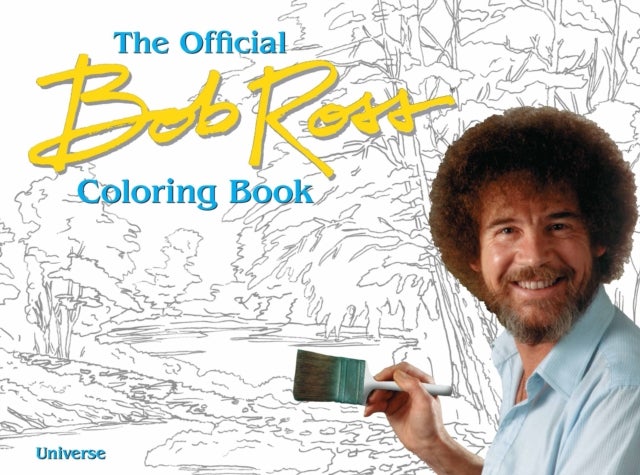 Bilde av The Bob Ross Coloring Book Av Bob Ross