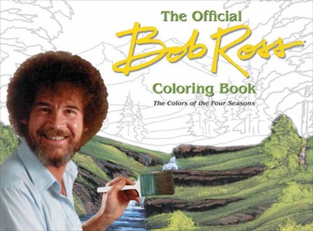 Bilde av The Offical Bob Ross Coloring Book Av Bob Ross