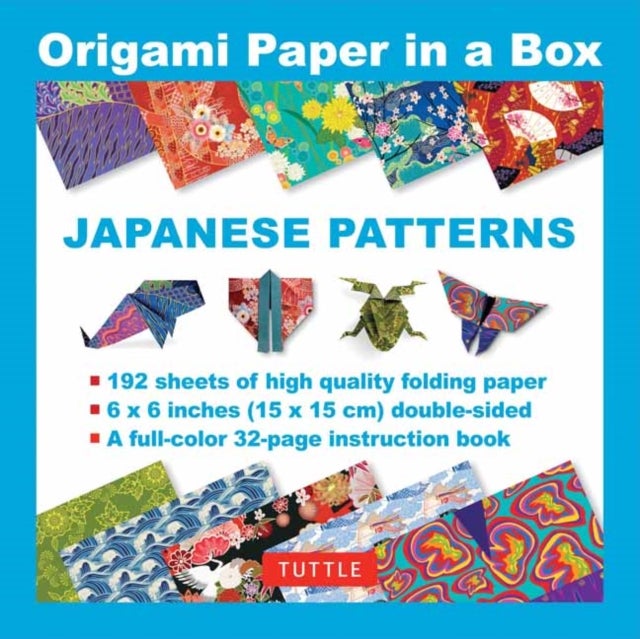 Bilde av Origami Paper In A Box - Japanese Patterns Av Tuttle Publishing
