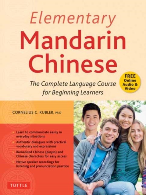 Bilde av Elementary Mandarin Chinese Textbook Av Cornelius C. Kubler