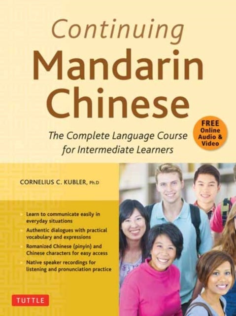 Bilde av Continuing Mandarin Chinese Textbook Av Cornelius C. Kubler