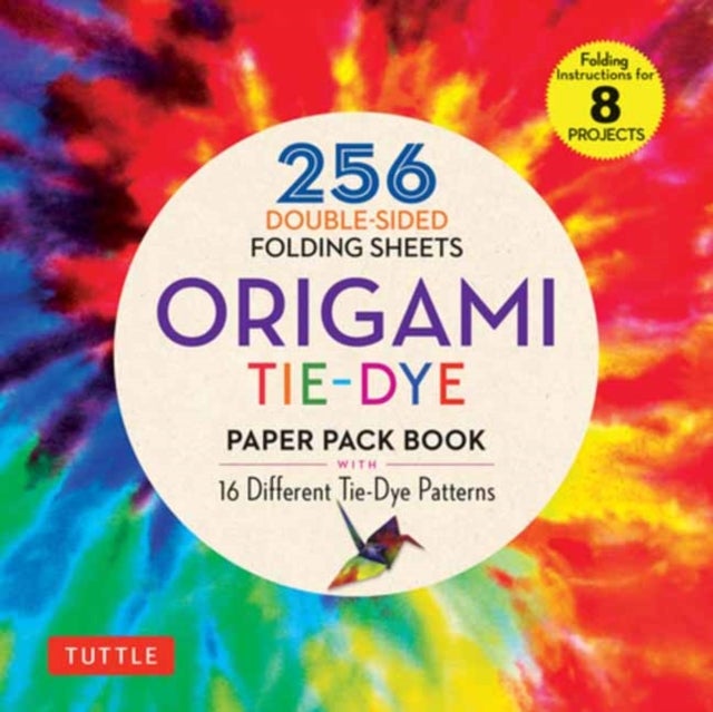 Bilde av Origami Tie-dye Patterns Paper Pack Book