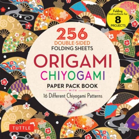 Origami Chiyogami Paper Pack Book - 256 Double-Sided Folding Sheets (Includes Instructions for 8 Models)