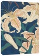 Hiroshige Spotted Lilies Dotted Paperback Journal