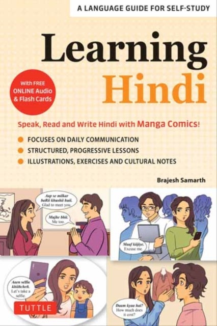 Learning Hindi - Speak, Read and Write Hindi with Manga Comics! A Language Guide for Self-Study (Free Online Audio &