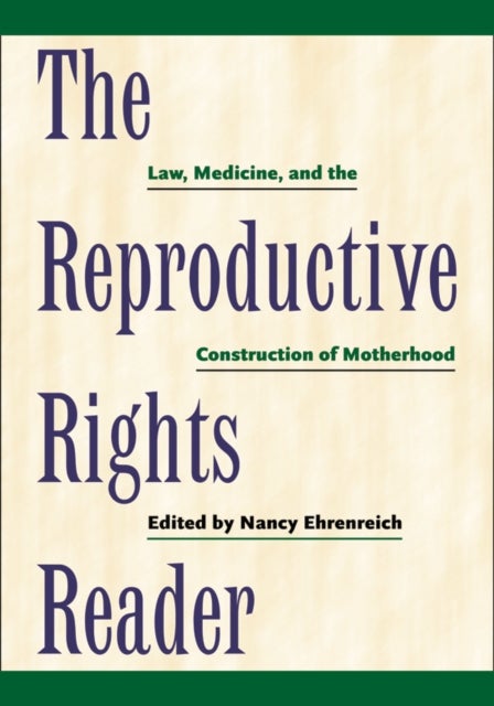 Bilde av The Reproductive Rights Reader