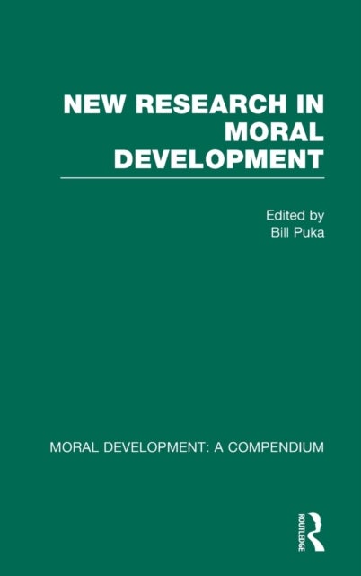 Bilde av New Research In Moral Development