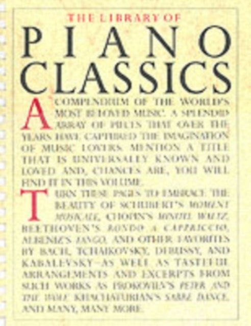 Bilde av Library Of Piano Classics Av Hal Leonard Publishing Corporation