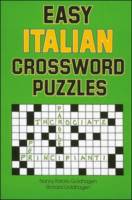 Bilde av Easy Italian Crossword Puzzles Av Nancy Goldhagen