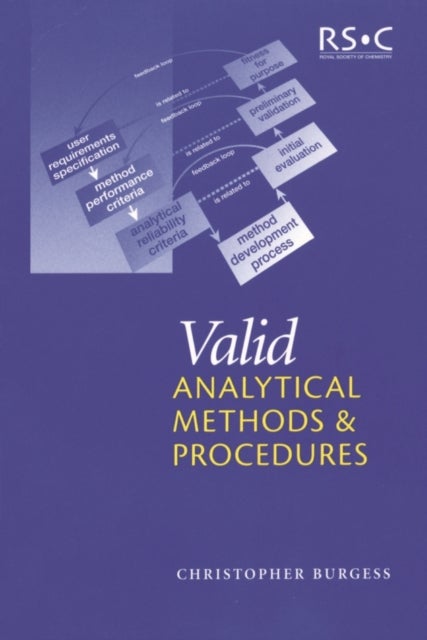 Bilde av Valid Analytical Methods And Procedures Av Chris (burgess Consultancy) Burgess