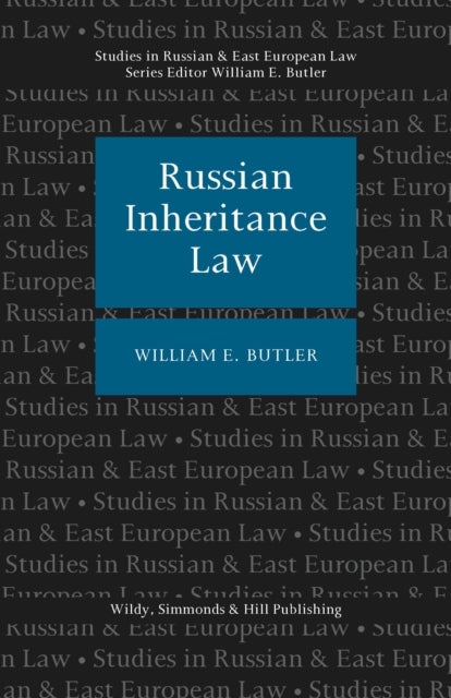 Bilde av Russian Inheritance Law Av William E Butler