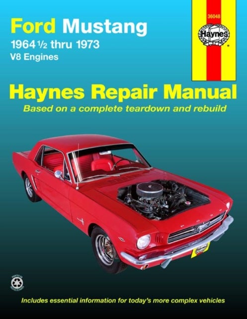 Bilde av Ford Mustang, Mach 1, Gt, Shelby, &amp; Boss V-8 (1964-1973) Haynes Repair Manual (usa) Av Haynes Publishing