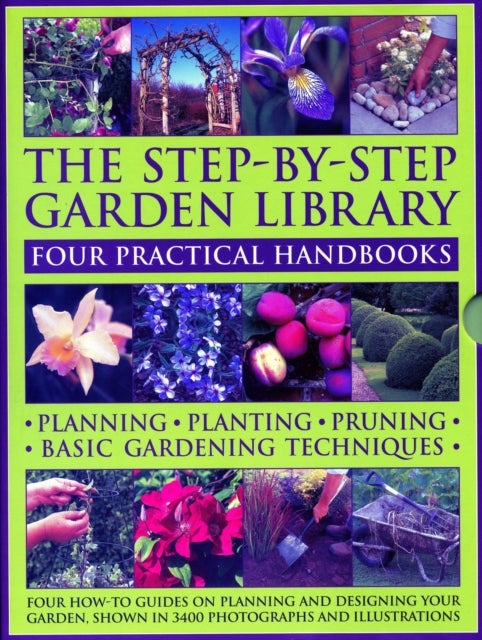 Bilde av The Step-by-step Garden Library: Four Practical Handbooks Av Peter Mchoy, Jonathan Edwards, Andrew Mikolajski, Richard Bird