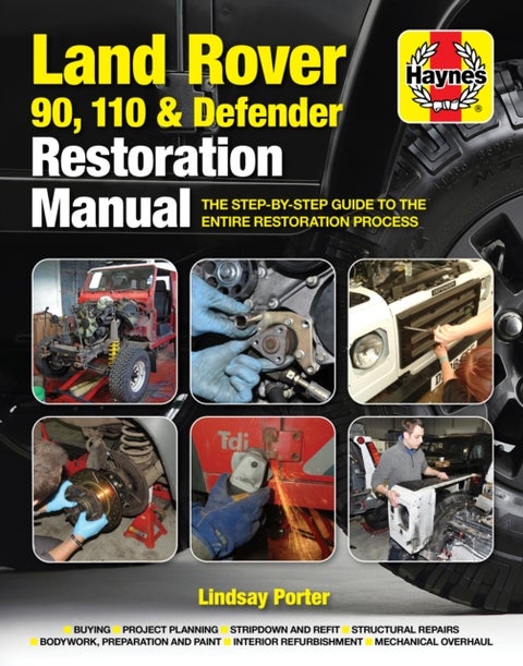 Land Rover 90, 110 & Defender Restoration Manual - Step-by-step guidance for owners and restorers