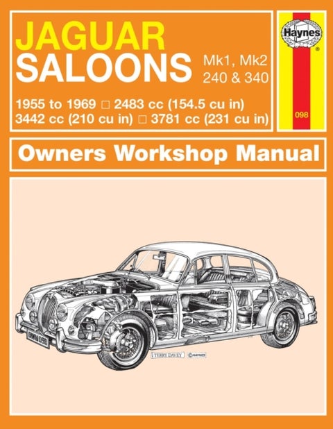 Jaguar MkI & II, 240 & 340 (55 - 69) Haynes Repair Manual - 55-69